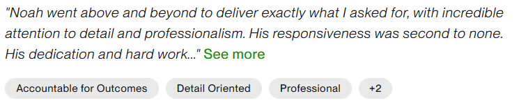 Client review